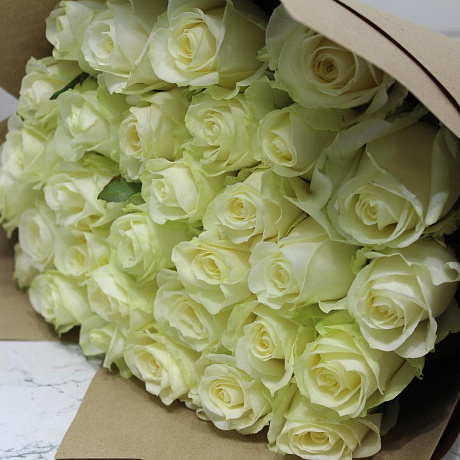 Букет из 31 розы 70см - Фото 2