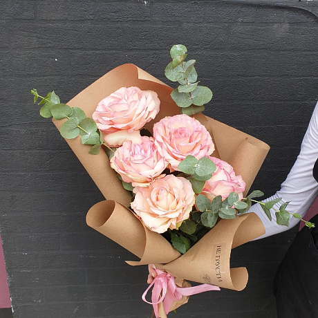 Букет цветов Не грусти - Фото 2