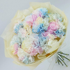 Акварельные диантусы (M)