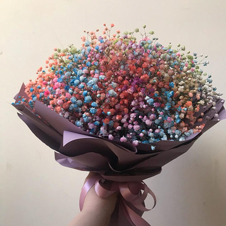 Букет цветов Радуга №170 - Фото 3