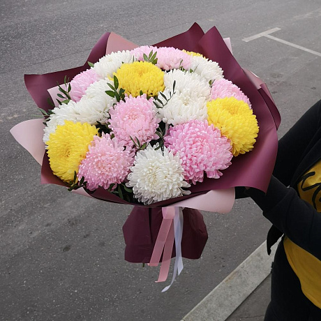 Букет микс Рай №160 - Фото 5