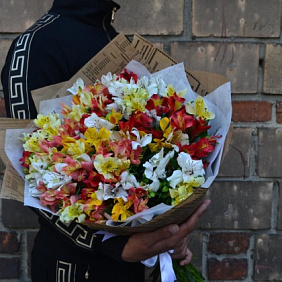 Букет цветов "Мое послание тебе"