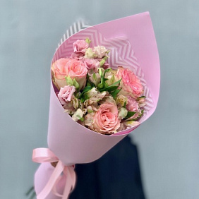 "Букет цветов со вкусом" XXS розовый