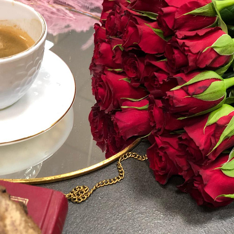 21  красная кенийская роза - Фото 4