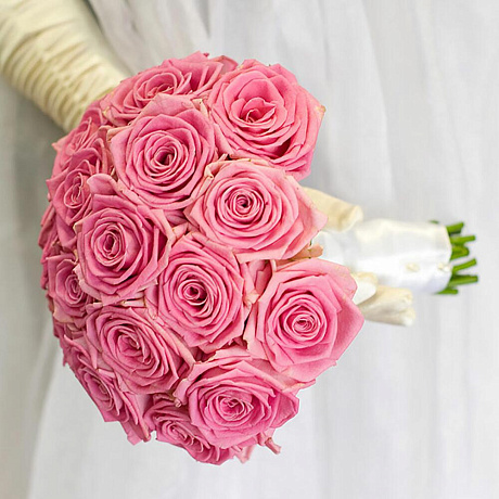 Букет невесты Розовый каприз - Фото 2