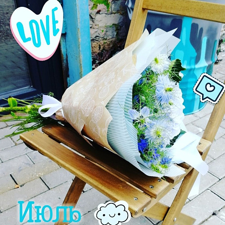 Букет цветов Июль - Фото 2