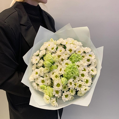 Букет цветов Полянка №160 - Фото 2