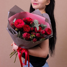 Букет из Розы Ред Пиано