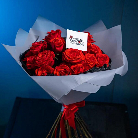 Букет из цветов Чёрная пантера - Фото 2