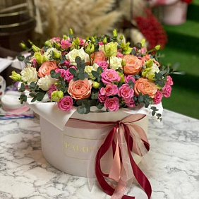 Букет цветов "Кружевная радость"