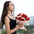 Букет из 23 красных и розовых роз - Фото 6
