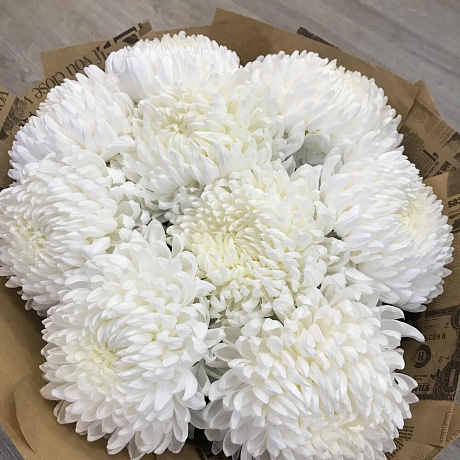 Букет цветов Снег - Фото 4