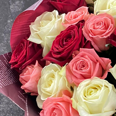 Букет цветов Lovely roses - Фото 5