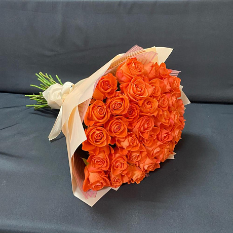 39 оранжевых роз - Фото 2