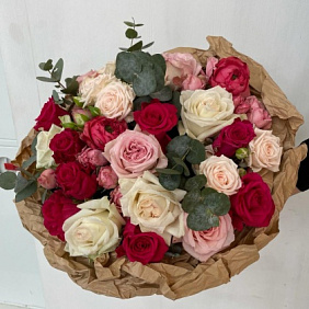 Букет цветов "Ароматный флер"