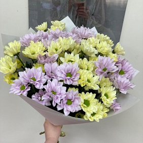 Букет цветов "Нежный микс" №165