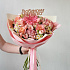 Прекрасный букет из роз, гербер на 1 сентября - Фото 5