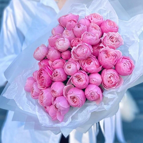 Пионовидные Розы Silva Pink - Фото 2