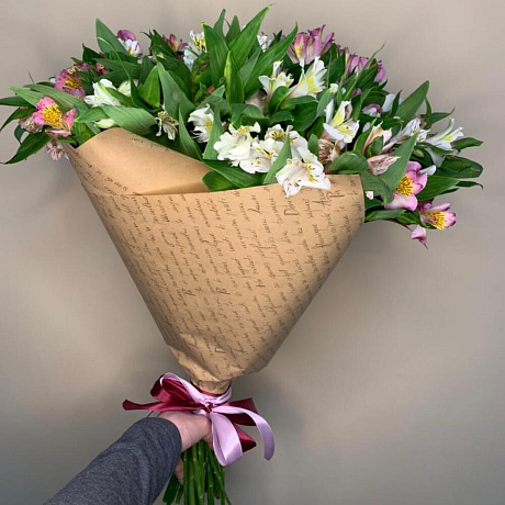 Альстрамерии микс - Фото 3