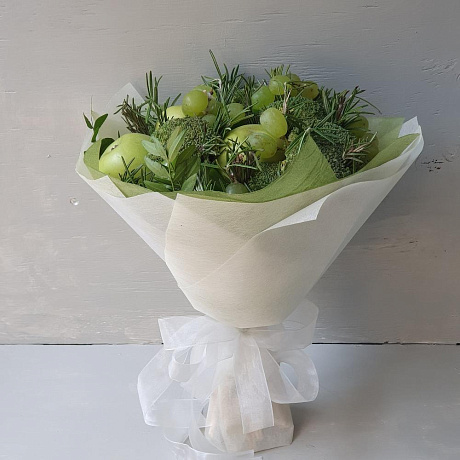 Букет из яблок, брокколи и сладкого перца - Фото 5