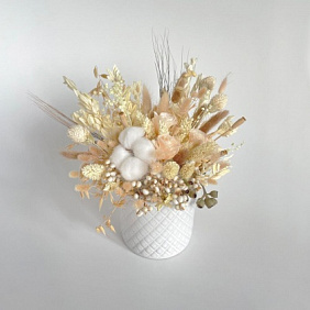 Букет цветов "Теплый Rustic"