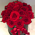 Цветы в коробке 19 красных роз - Фото 4