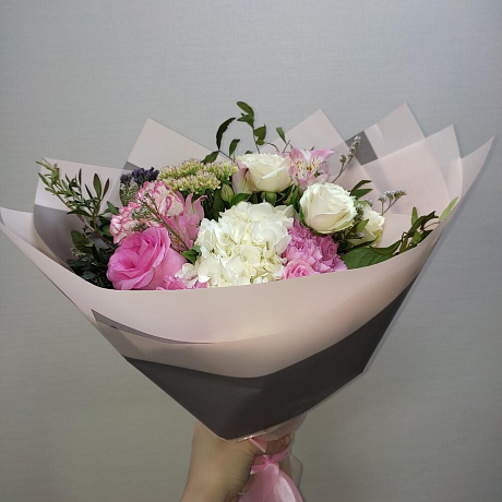 Букет цветов Нежное ассорти - Фото 2