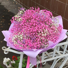 Букет цветов "Сиреневый туман" №163