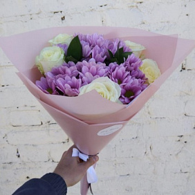 Хризантемы и Розы №161