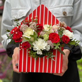 Букет цветов "Романтика" №185