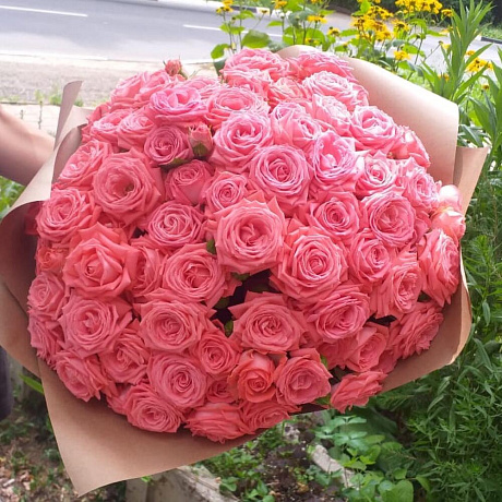 Букет кустовых роз Барбадос - Фото 2