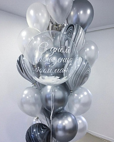 Композиция из шаров "Для любимой" - 11