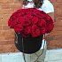 Шляпная коробка с розами Благодарное сердце - Фото 2