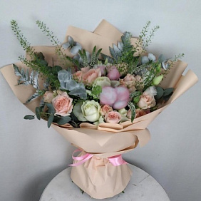 Букет цветов "с любовью" №179