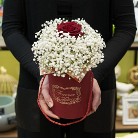 Коробка с цветами "Одной единственной"