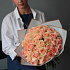 Букет из 35 пионовидных роз №162 - Фото 1