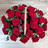 Корзина из 29 красных роз - Фото 3