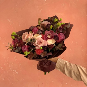 Букет цветов "Лувр"
