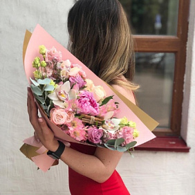 Букет цветов "Великолепие" №162