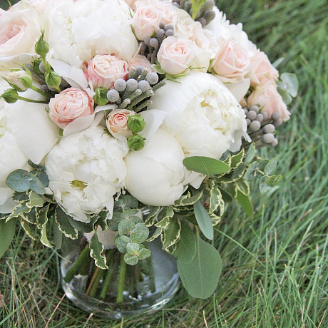 Букет невесты Luxury Flowers Воздушное безе - Фото 4