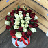Букет из 51 розы Комплимент в коробке - Фото 2
