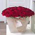 Цветочная сумка с красными розами - Фото 1