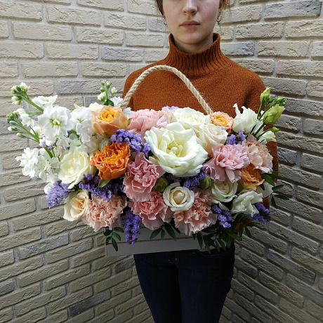 Букет цветов Симфония чувств №160 - Фото 5