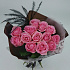 Букет Чертова дюжина розовых роз - Фото 3