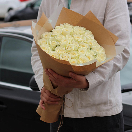 Букет цветов Аваланж 39 - Фото 2