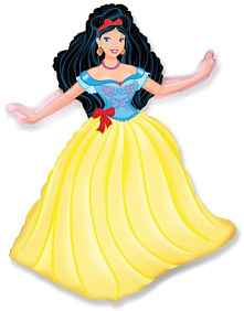 Фигура шар "Белоснежка" 99 см