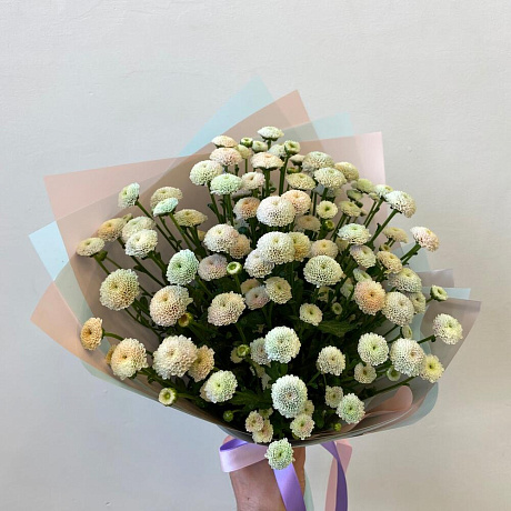 Букет цветов Радужная Сантини - Фото 4