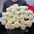 Букет из 31 белых роз - Фото 2