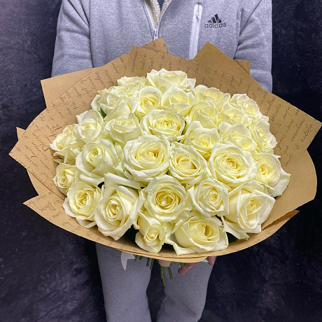 Букет из 29 роз avalange - Фото 2