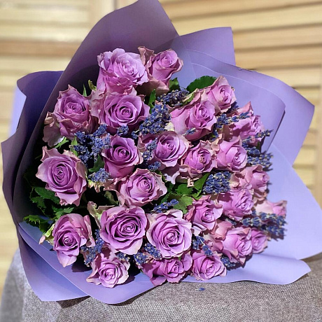 Букет цветов Ароматный сиреневый миг - Фото 2